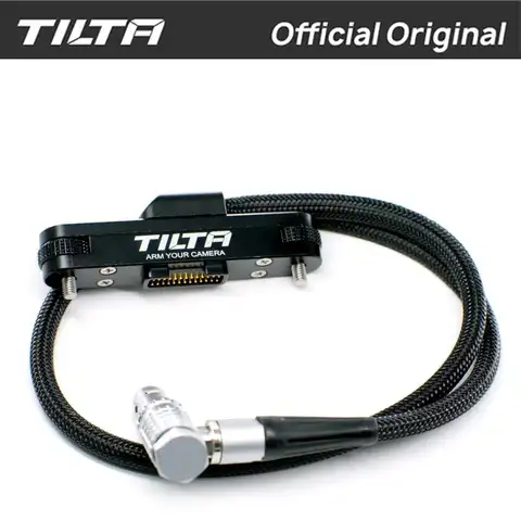 빨간색 dsmc2 카메라 용 tilta REL-04 pogo-to-lemo 케이블