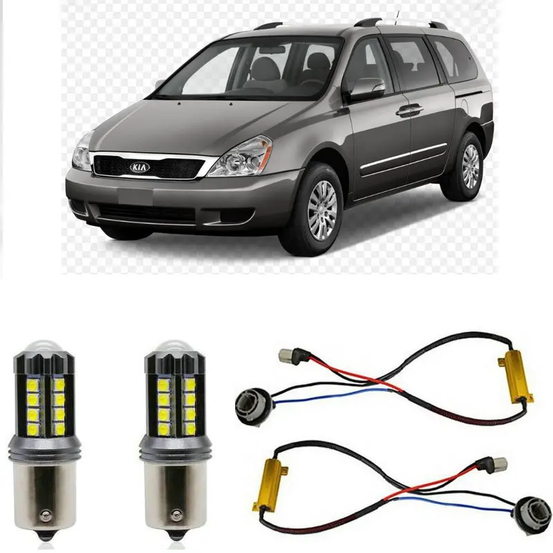 

Fog lamps for Kia SEDONA YP Minivan 2015.7 - Stop lamp Reverse Back up bulb Front Rear Turn Signal error free 2pc