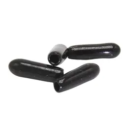 2mm Protective Cover Rubber Covers Dust Cap For Connector Metal Tubes 100pcs/lot