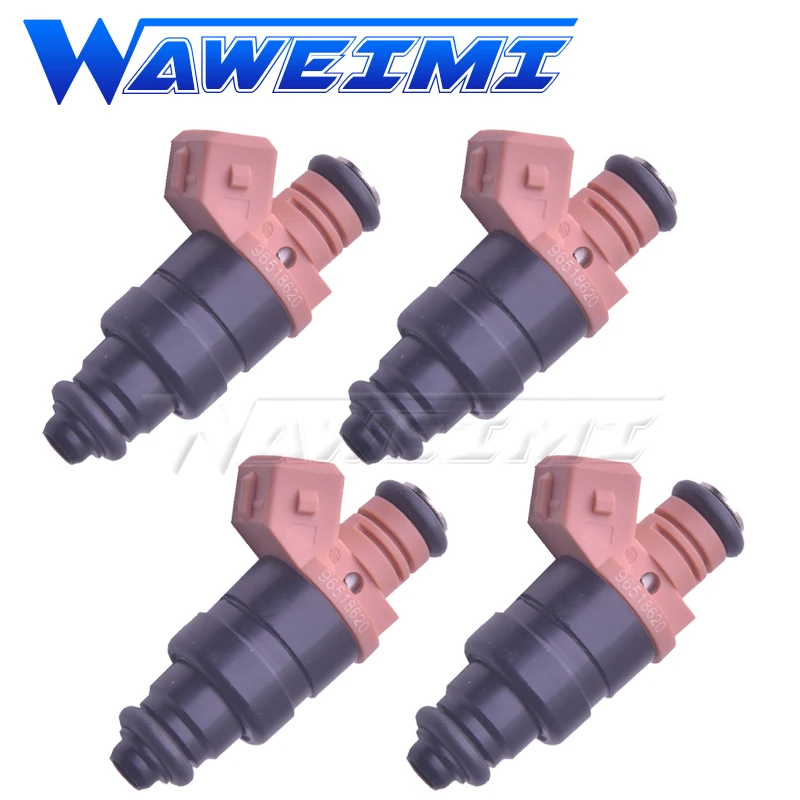 

WAWEIMI 4x Fuel Injector Nozzle 96518620 For Chevrolet Matiz M200 M250 0.8 1.0 2005-2011