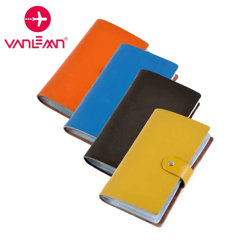 1Pc 90 Bits Credit ID Card Holder Wallet Men Women Genuine Leather Business Bank Card Cash Holder Organizer Case Travel Card Bag