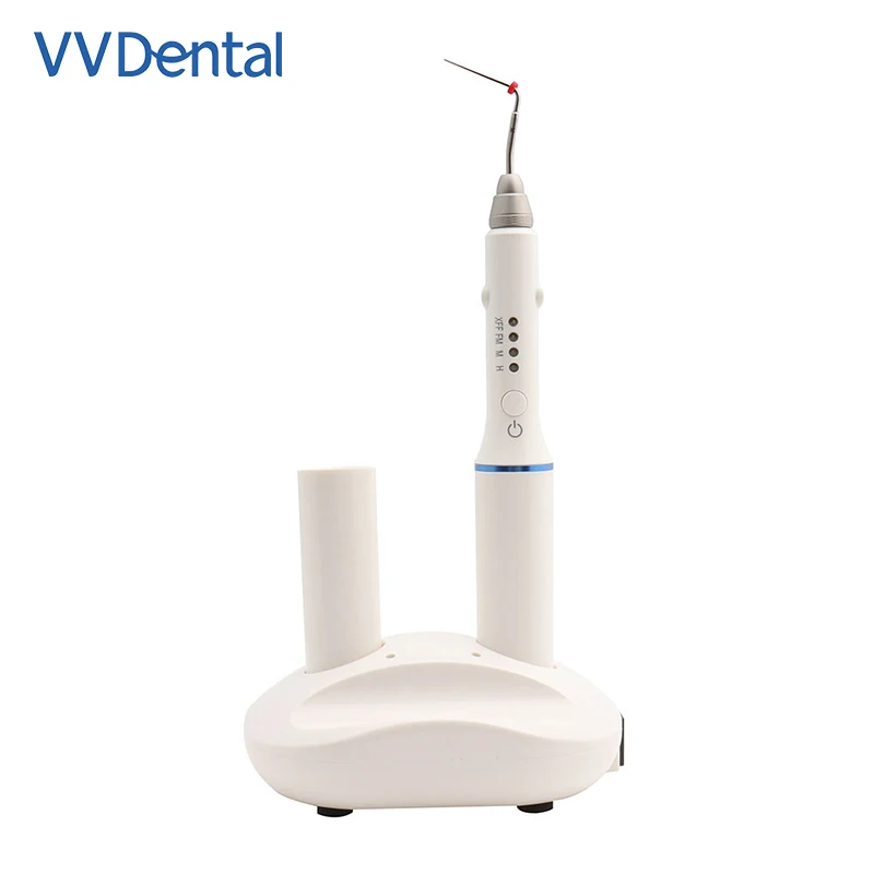 VVDental Root Canal Filling Machine Wireless Gutta Percha Obturation System Endo Heated Pen With 4 Tips And 2 Batteries