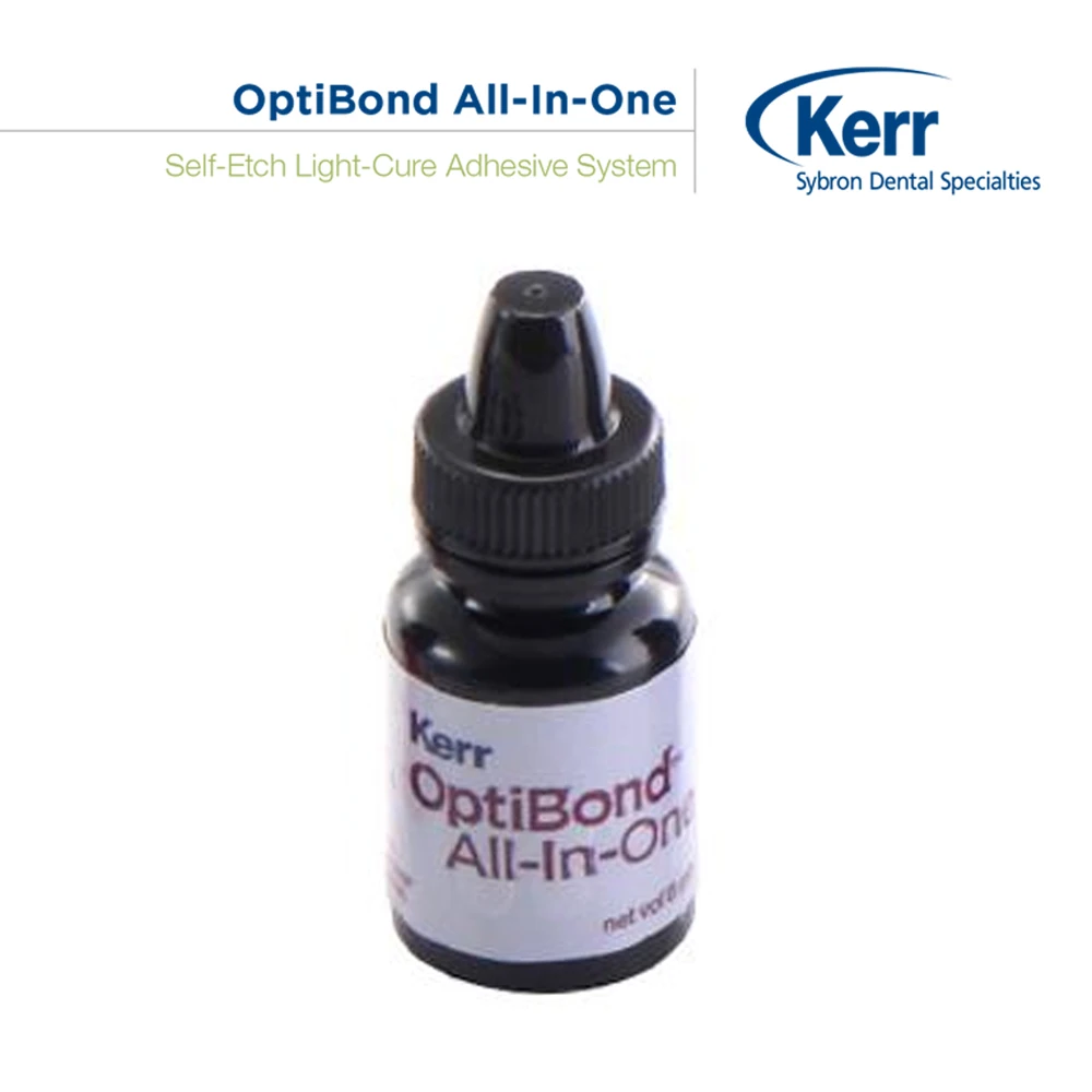 Dental Supplies Kerr Optibond All In One Bond Light Cure Single Component Self Etch Adhesive Composite Resin Bonding FL Dentist