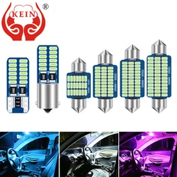 KEIN 2PCS SV8.5 C5W Led BA9S C10W T10 Warm White Festoon Reading 28mm 31mm 36mm 39mm 41mm Car Interior Light Lamp Bulb 12V 24V