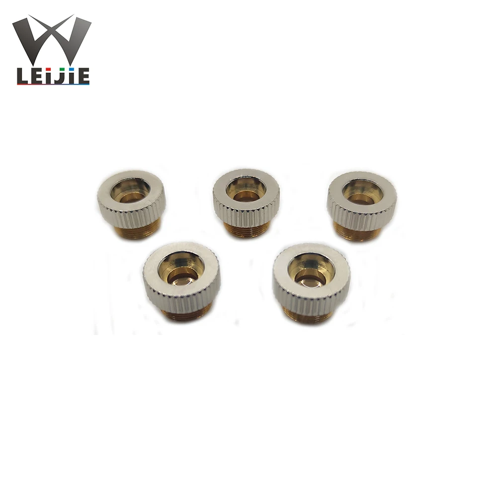 5pcs-100pcs/Lots Metal Dot 200-1100nm P0.5 M9 Conversion Lens Module Caps Laser Focusing Lens for 12mm Laser Module