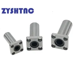 Square Flange Linear Motion Bushing LMK Ball Bearing LMK6UU LMK8UU LMK10UU LMK12LUU LMK20 Bearing Steel For 3d Printer Part CNC