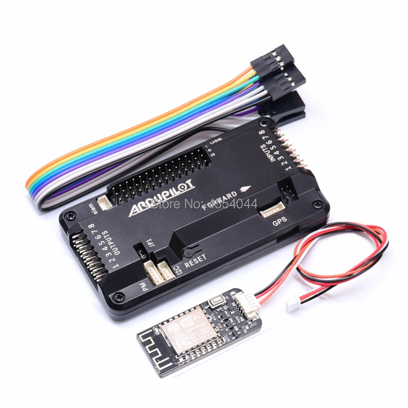Placa controladora de vuelo APM2.8 con brújula interna, módulo de telemetría de Radio WIFI, nuevo MAVLink2 para Dron Pixhawk APM FPV