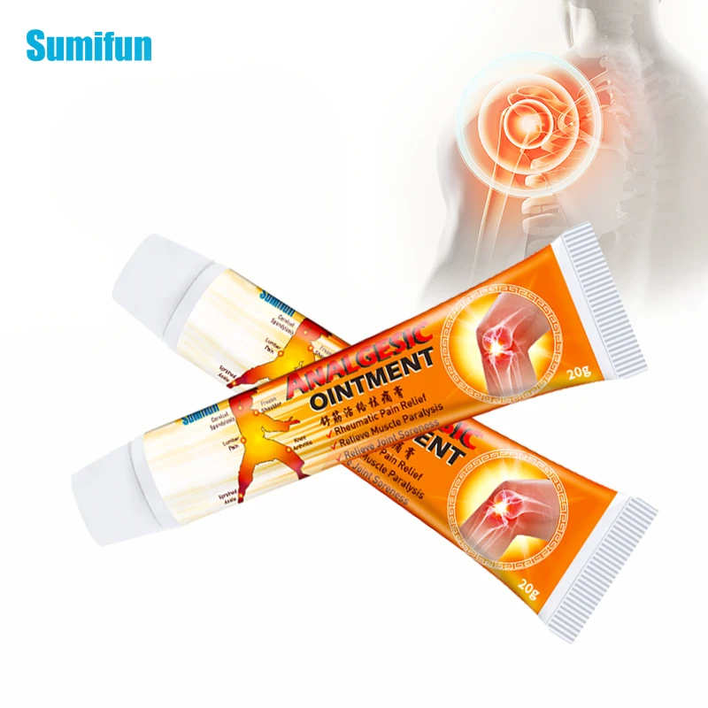 

Sumifun 1pcs Joint Ache Relief Analgesic Ointment Chinese Medical Plaster Shaolin Cream Muscle Knee Body Arthritis Pain Patch