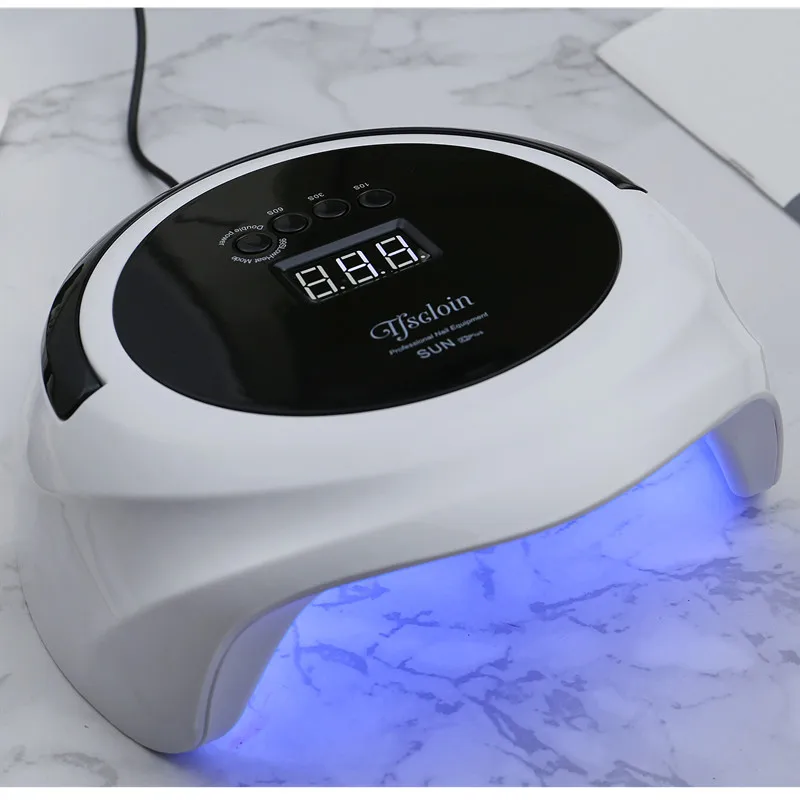 75W UV LED Nail Lamp Nail Dryer For Manicure Drying All Nail Polish With Timer Auto Sensor Led Time Display