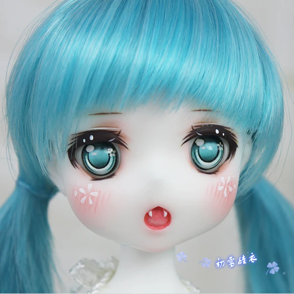 1/8 1/6 1/4 1/3 BJD Accessori bambola Bulbo oculare emisferico in plastica Occhio del fumetto per BJD/SD, non include la testa della bambola e altri E2559