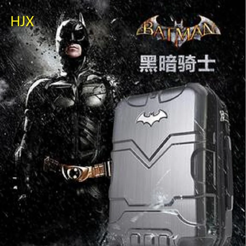 Perfect Customization 20 Inches Cartoon Superhero PC Rolling Luggage Spinner Brand High Quality Travel Suitcase