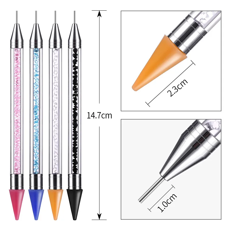 Crystal Pen Rhinestones Gems Picking Crystal Tool Wax Pencil Pen Picker Clothing Decoration Tool Diamond Painting Tools