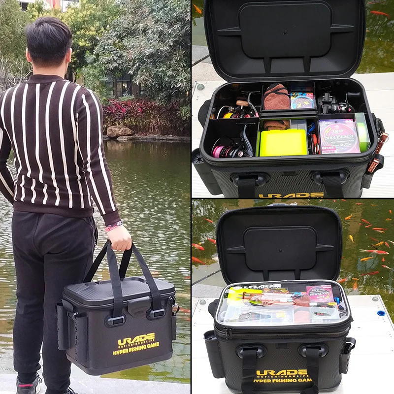 EVA road Asian box multi-function live fish box sea fishing thickened barrel fishing box