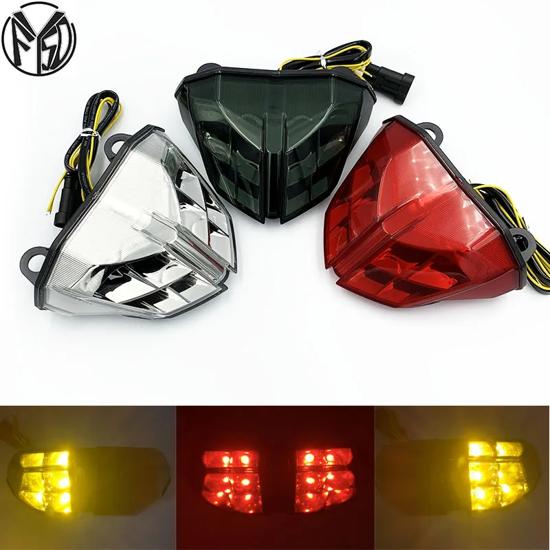 

Rear Tail Light Turn signal Blinker Lamp For DUCATI Streetfighter 848 1100 2012 2013 2014 12 13 14 Assembly LED Brake Lights NEW