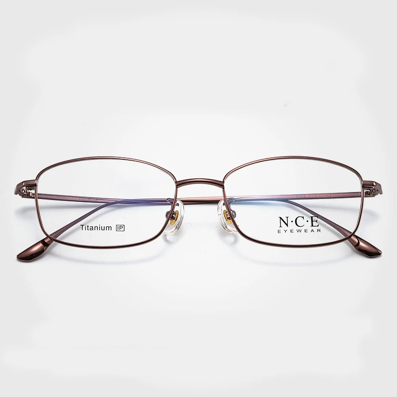 BCLEAR Men Women High Quality Pure Titanium Eye Glasses Frames Ultra-light Fashion Simple Spectacle Frame Prescription Eyewear