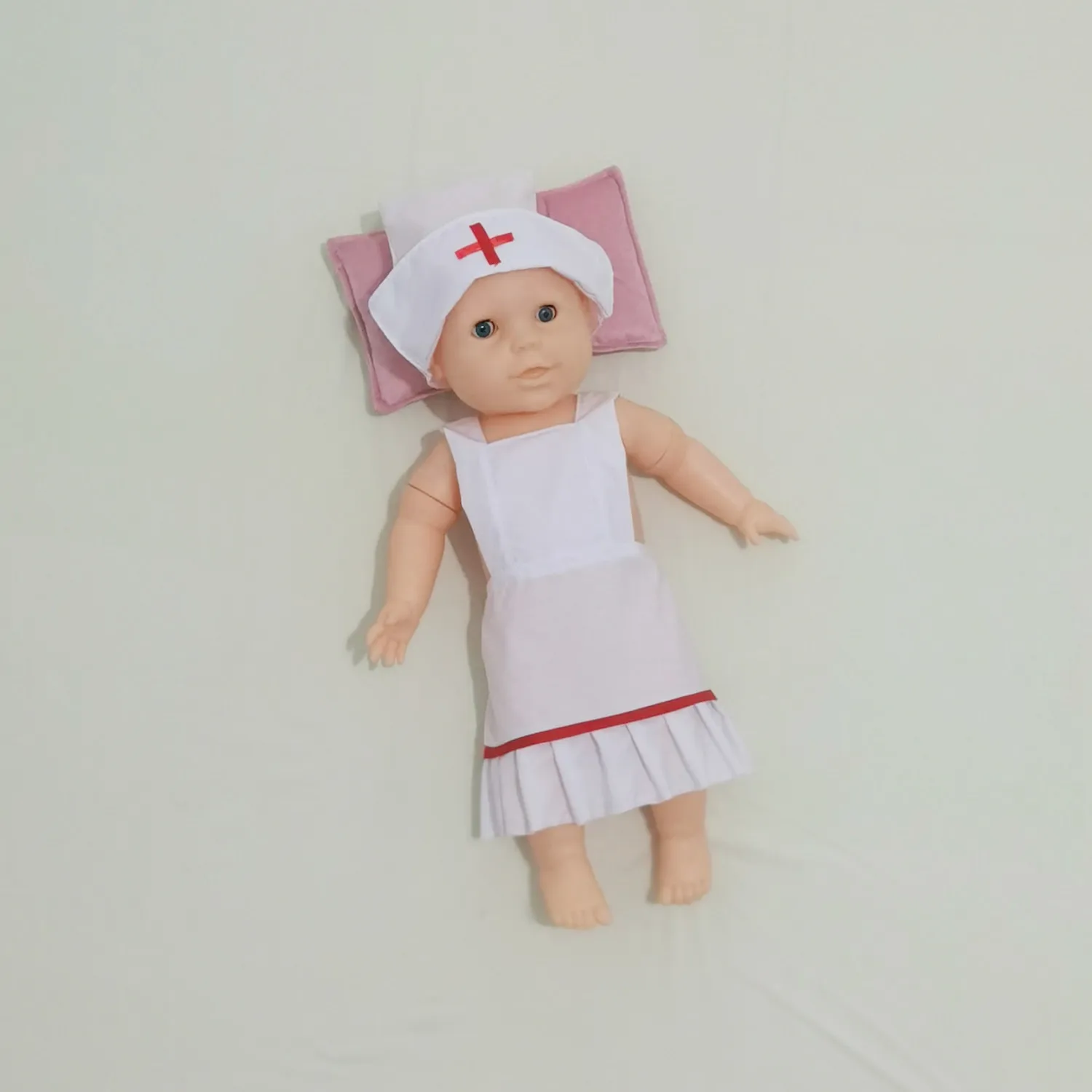 Sessione neonato posa puntelli fotografia bambino vestito ragazza cappello accessori Set abbigliamento Bebe FotoNurse chef Dress up