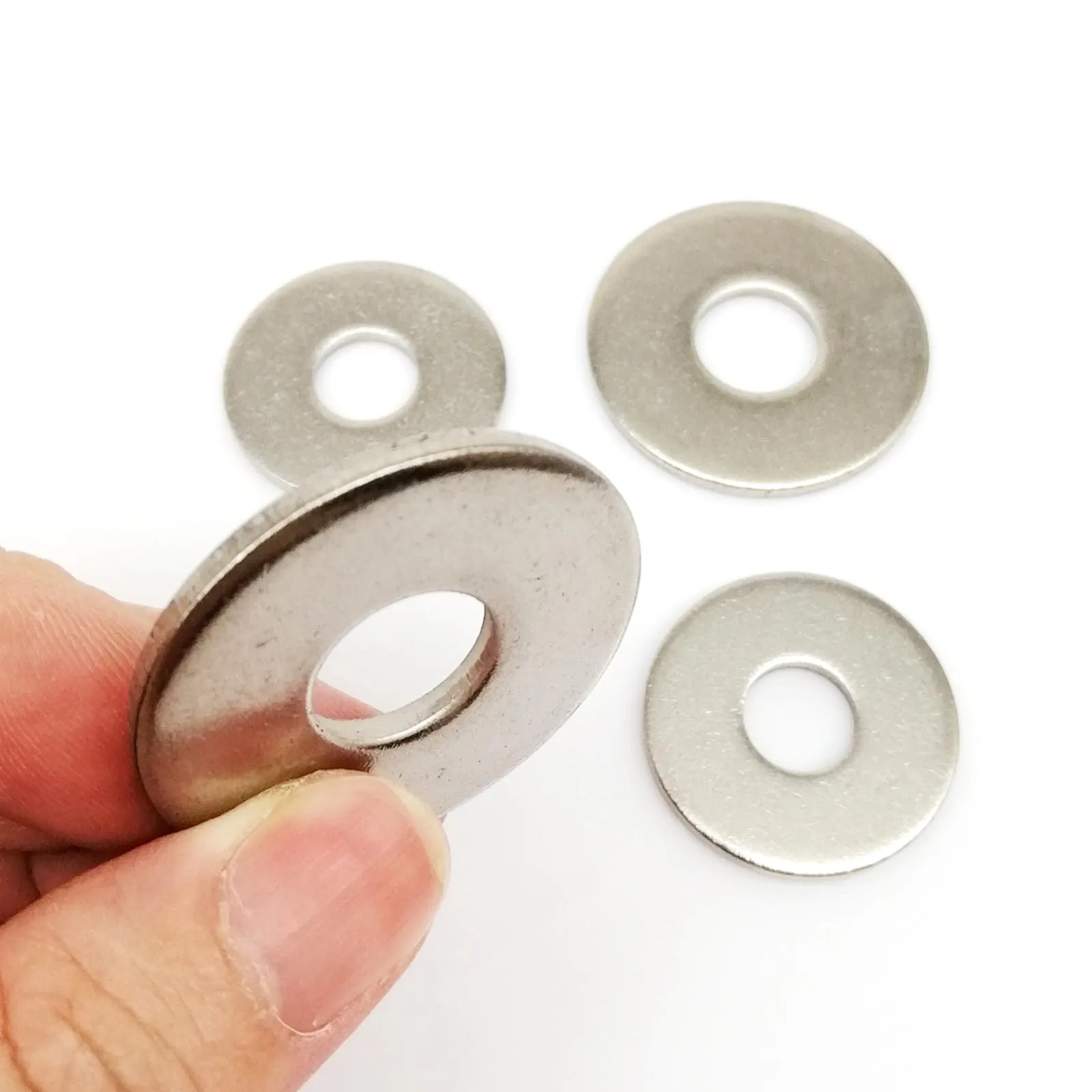 M2.5 M3 M3.5 M4 M5 M6 M8 M10 M12 M16 A2-70 304 Stainless Steel Extra Large Oversize Big Wide Thick Plain Gasket Shim Flat Washer