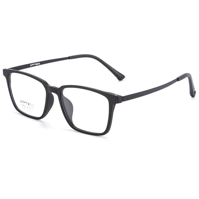 BCLEAR Optical Glasses Frame Men Ultralight Pure Titanium Glasses Frame Women Transparent Square Big Frame Prescription Glasses