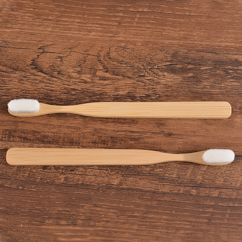 5Pcs Ultra Fine Soft Toothbrush Million Bristle Adults Bamboo Toothbrush Vegan Teeth Deep Cleaning Dental Oral Care Tooth Brush
