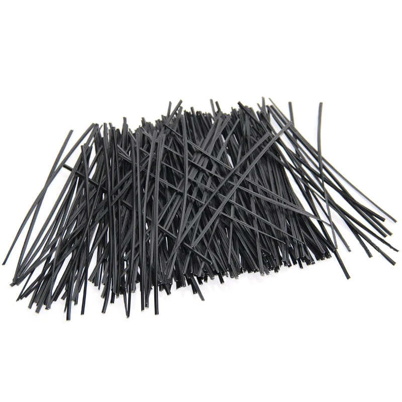 

1000 pcs wire tie rope tie core bundle with wire wrapped plastic galvanized iron wire plastic glue binding line cable ties