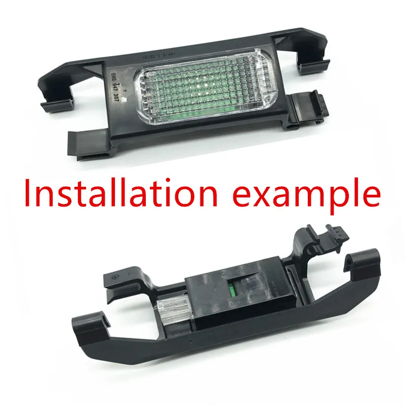 Car LED FootWell Light Cable Bracket lamp holder For VW Passat B6 B7 Jetta Golf 6 MK6 Tiguan Seat Leon A3 A4 A5 A6 A7 A8 Q3 Q5