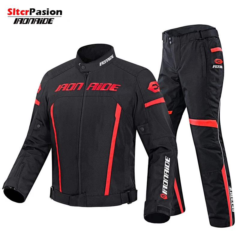 

Winter Motorcycle Jacket Warm Waterproof Motorcycle Pants Pantalon Enduro Motocross Chaqueta Moto Hombre Protecciones Racing ATV