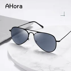 Ahora Bifocal Pilot Shade okulary do czytania mężczyźni i kobiety okulary przeciwsłoneczne ze stopu okulary korekcyjne Doubel Beam + 1.0 + 1.5 + 2.0 + 2.5 + 3.0 + 3.5