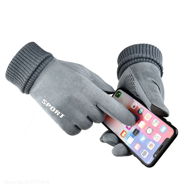 Youpin الشتاء الدافئة الثلوج تزلج قفازات الرجال النساء لمس قفازات يندبروف مكافحة زلة قفازات للرجال في الهواء الطلق الرياضة قفازات قيادة