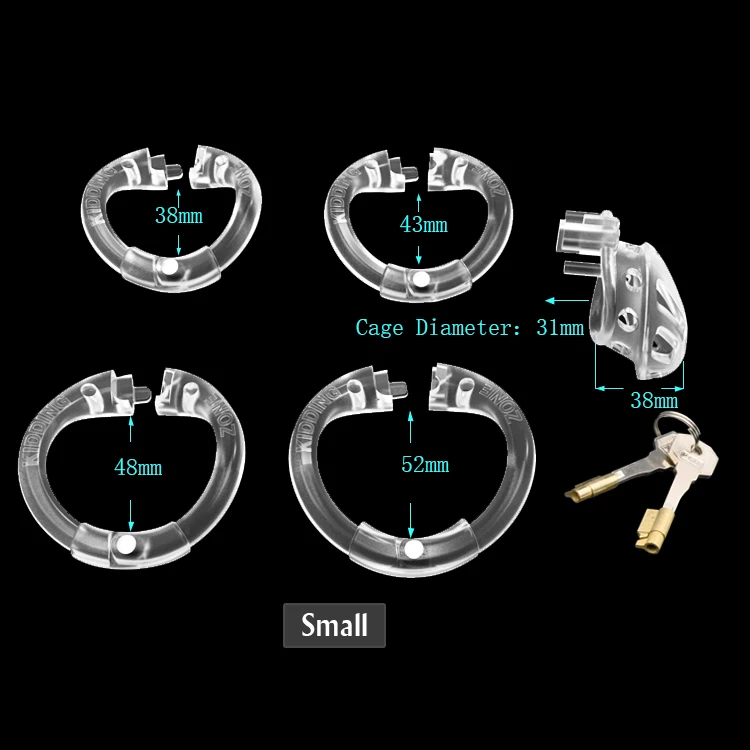 Casto BIRD KIDDING ZONE 2020 nuovo arrivo anello apribile Design dispositivo di castità maschile anello del pene foro di sfiato cazzo gabbia