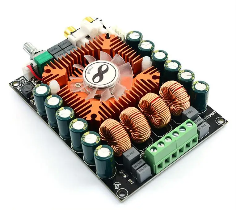 TDA7498E High Power Digital Power Amplifier Board 2.0 Hifi Stereo 160W+160W Support Btl220W DC12V-36V