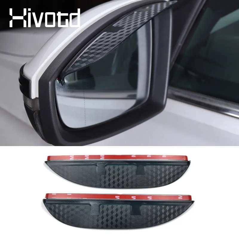 For Geely Coolray SX11 BelGee X50 2024 Exterior Rearview Mirror Visor Trim Cover Rainproof Sunny Eyebrow Frame Strip Accessories