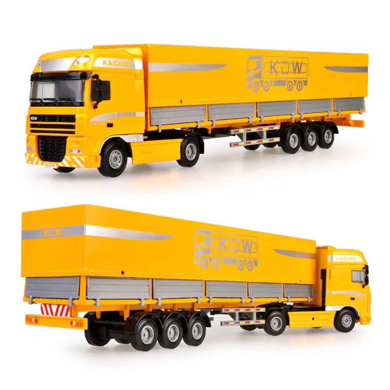 High simulation 1:50 alloy flatbed transport truck model,container transporter toys,collectible toys,wholesale and retail