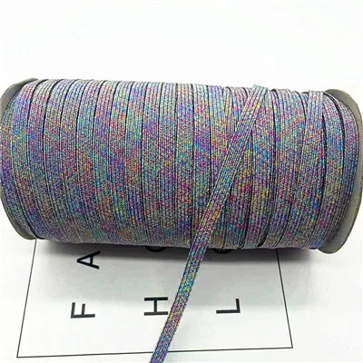Glitter Elastic Sewing Band, 1 Roll for DIY Crafts