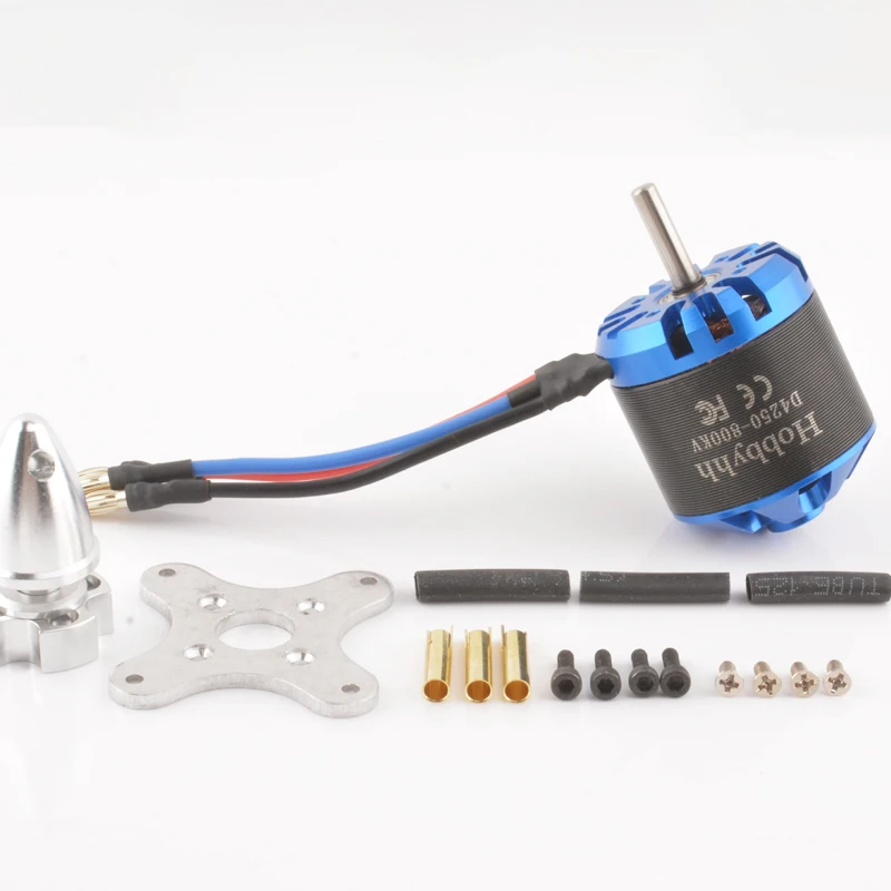 Hobbyhh 4250 800kv bezszczotkowy silnik o mocy 1250W z głowicą bananową 4.0mm nadaje się do zdalnie sterowany samolot RC