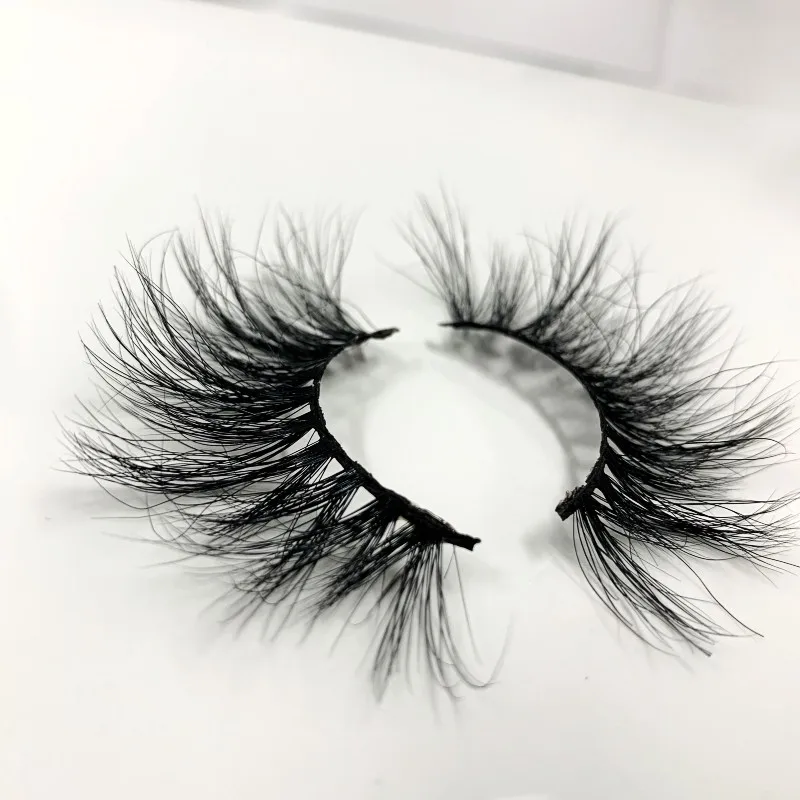 

IN USA 1000pairs 8D mink Lashes Bulk Faux with Custom Wispy Natural Mink Eyelash Wholesales makeup Fluffy False Eyelashes