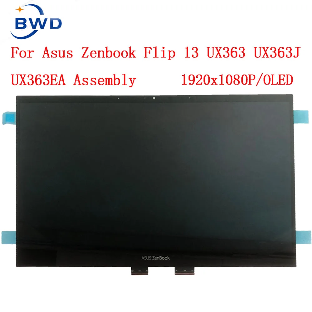 Imagem -03 - Painel de Exibição Lcd para Asus Zenbook Flip Digitalizador Touch Screen Montagem Completa Uxf3000e Ux363 Ux363j Ux363ja 13.3