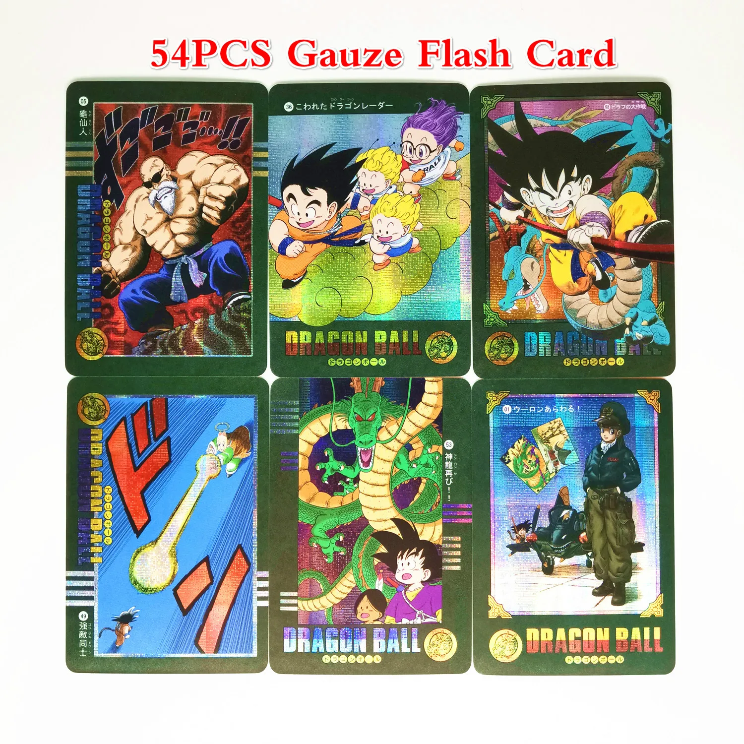 54pcs/set Super Dragon Ball Z Stormy Situation Heroes Battle Card Ultra Instinct Goku Vegeta Game Collection Cards