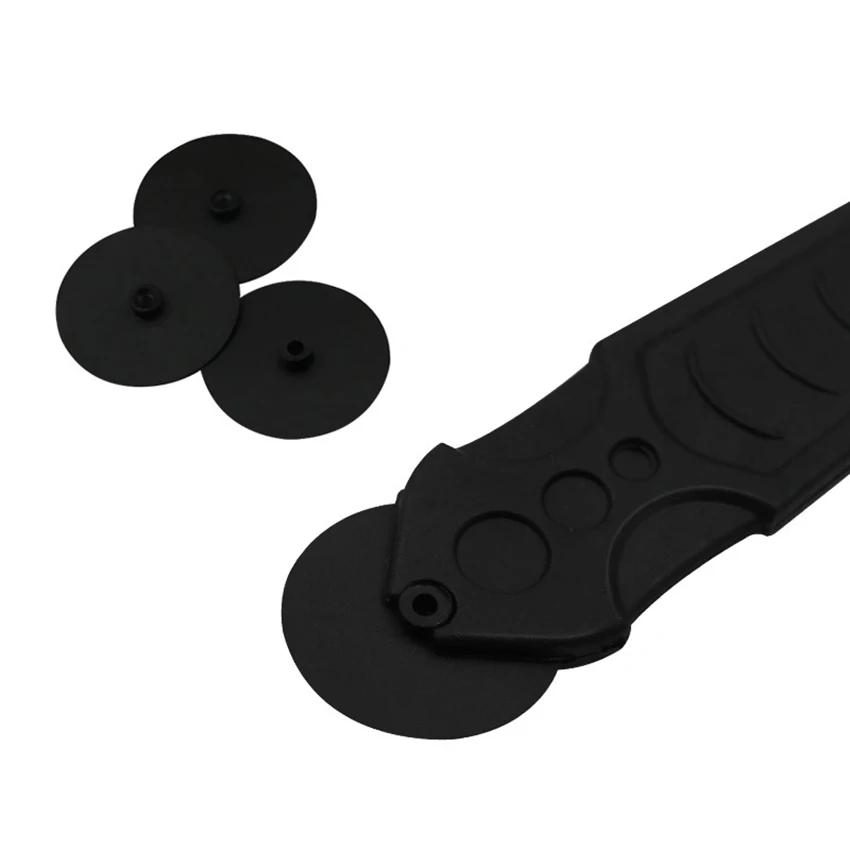 1 Set rullo in fibra di carbonio Crowbar dispositivo di rimozione del telaio del telefono cellulare strumento di separazione e rimozione dello schermo dello smartphone