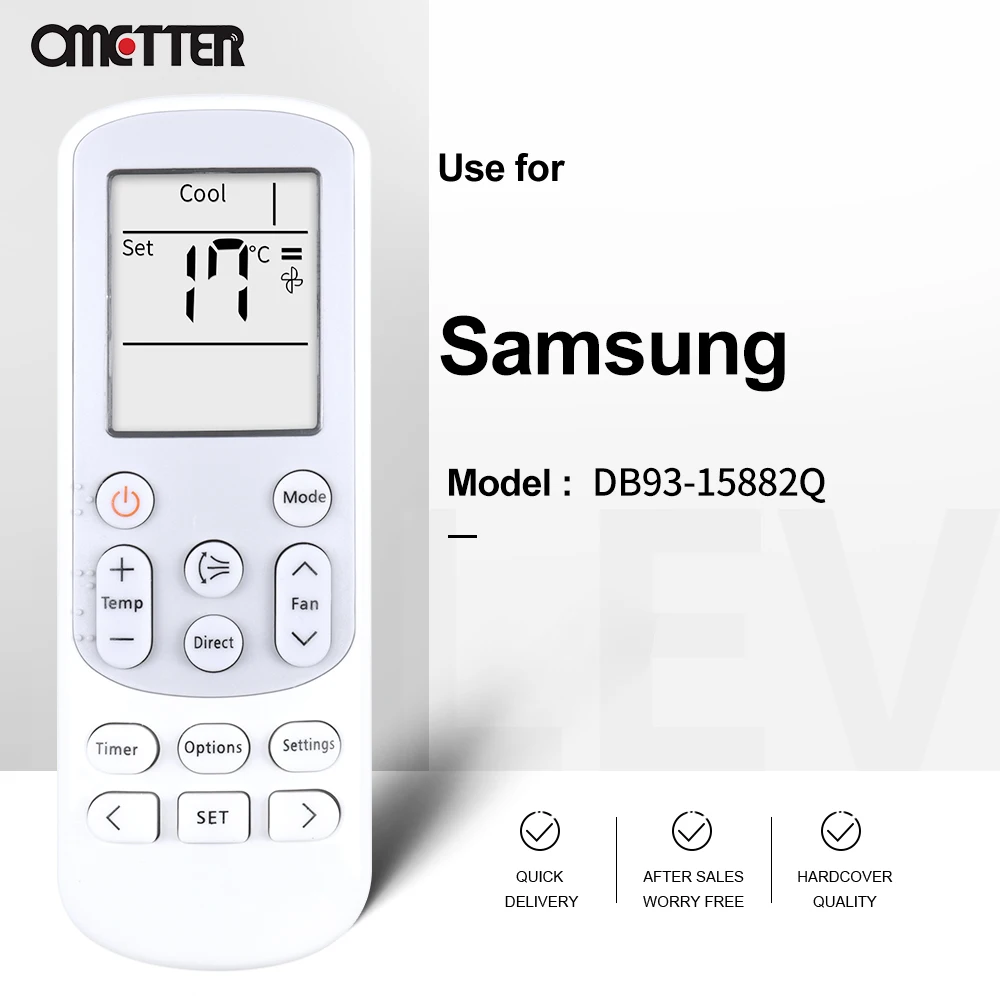 New Direct Supply for Samsung Air Conditioner Remote Control DB93-15882Q DB93-14643S DB93-15169G DB93-14643T