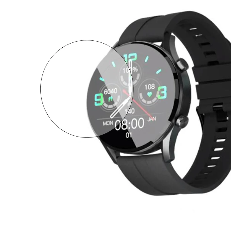 Smartwatch Tempered Glass Protective Film Guard For Xiaomi Imilab Smart Watch W12 Sport Full Screen Protector Cover Accessories