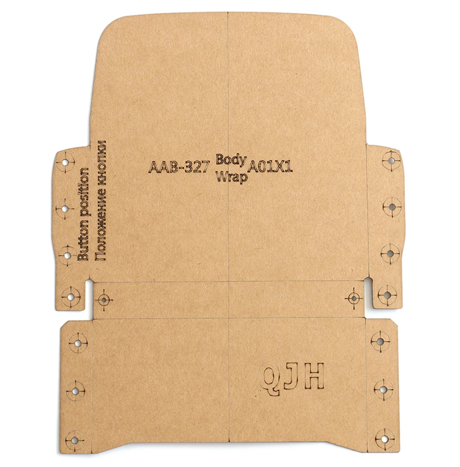 1 Satz Leder Handwerk Mode Persönlichkeit Dame Clutch Tasche Brieftasche Schnitt muster Hart kraft papier Schablone Vorlage 15cm * 8cm – Detail 2