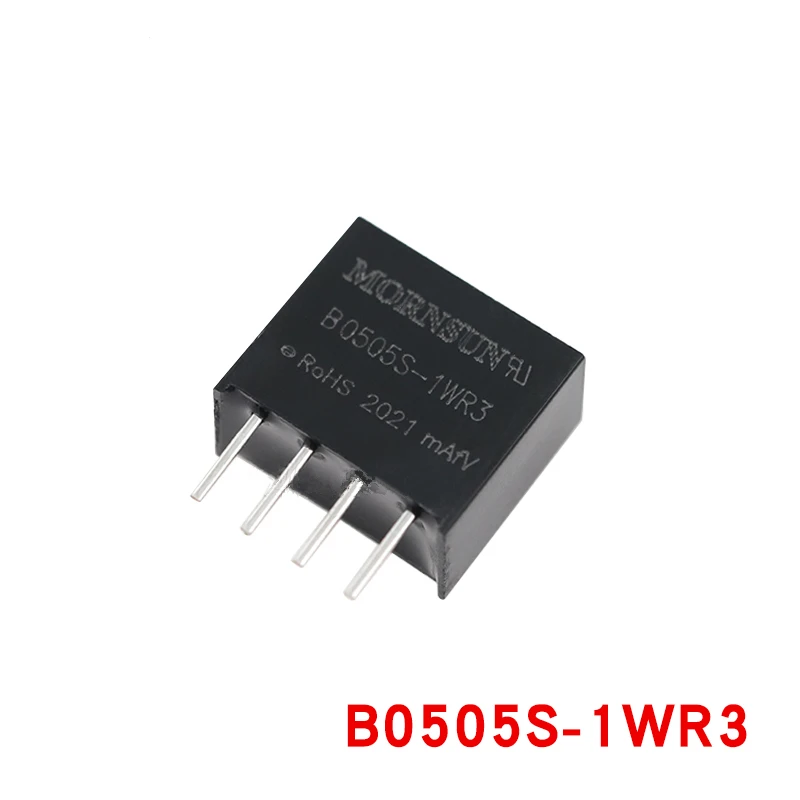 100% New original MORNSUN power supply module B0505S-1WR3 DC-DC isolated regulated power supply 5V to 5V 1W B0505S-1W