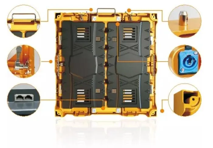 Tela de exibição led alugado exterior p8