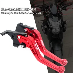 For KAWASAKI ER-6N ER6N ER 6N 2006 2007 2008 Motorcycle Clutch Brake Lever Handle Adjustable Folding  Brake Clutch Levers