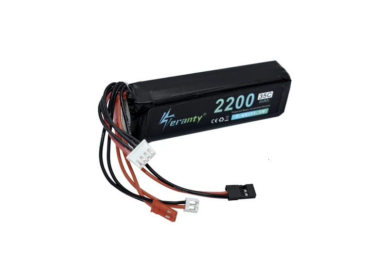 Teranty 11.1V 2200mAh LiPo Battery for Walkera DEVO 7 DEVO 10 DEVO12E F12E WFLY9 RadioLink AT9 AT10 Transmitter 3S 11.1v Battery