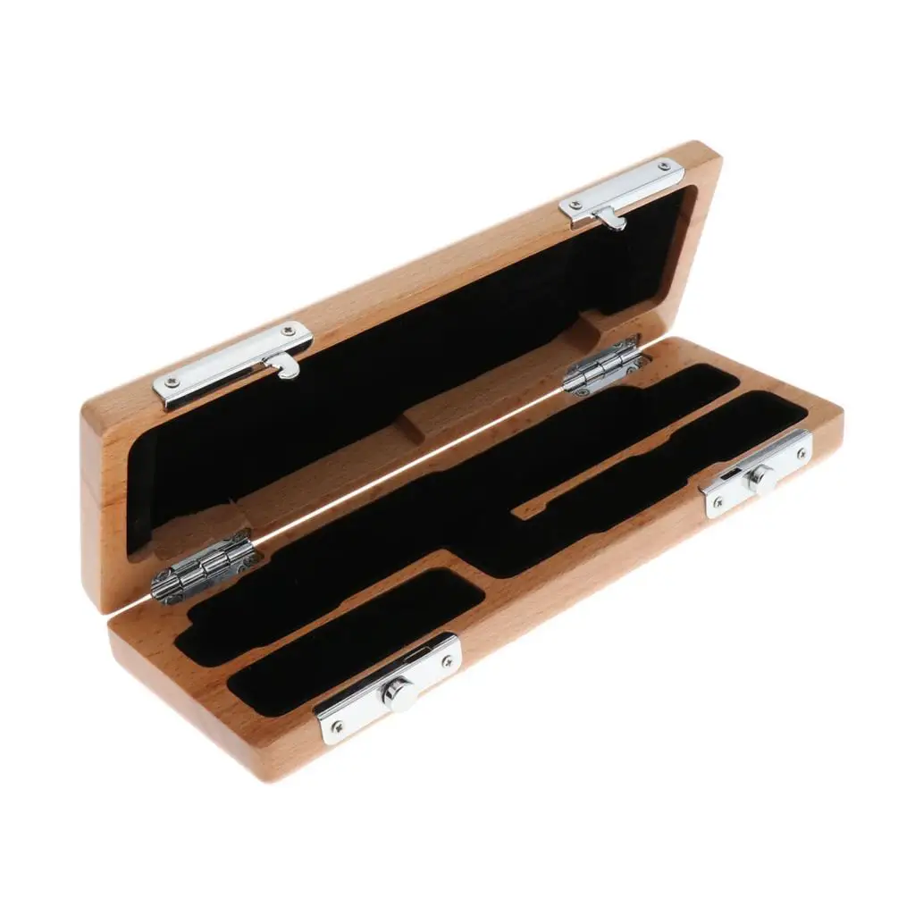 Professional Durable Wooden Piccolo Hard Case Woodwind Instrument 23x8x3CM