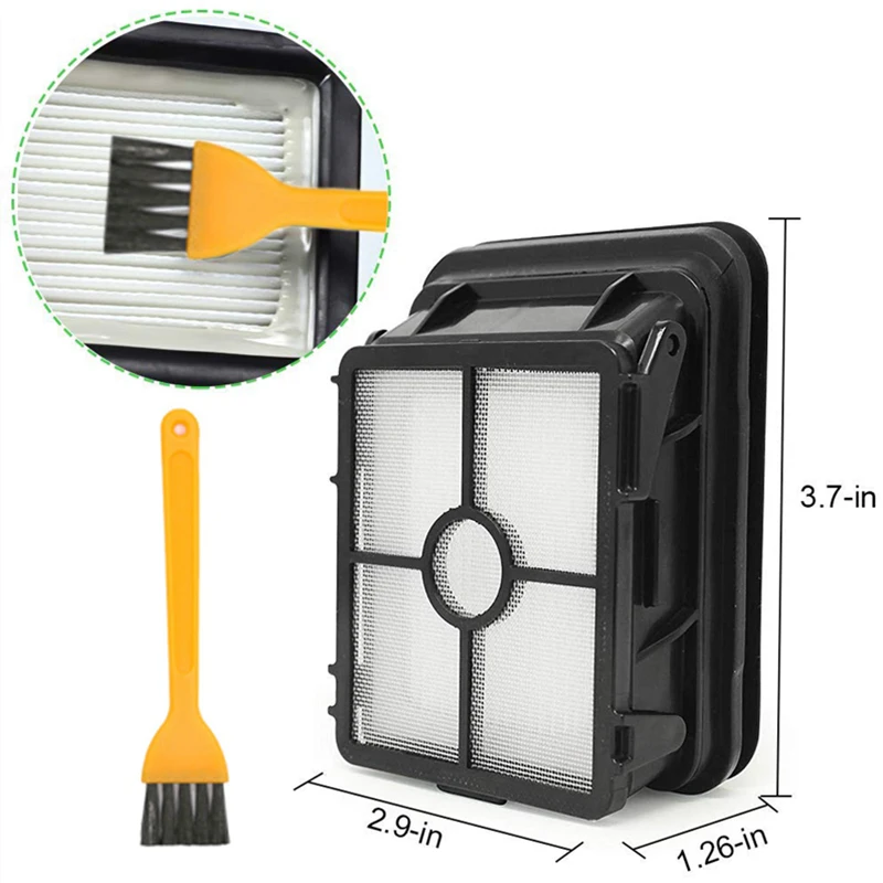 Multi rolo de escova de superfície para bissell crosswave sem fio 1785p 1785r 1785t 1785v aspirador de pó área tapete escova 1866 filtro peças