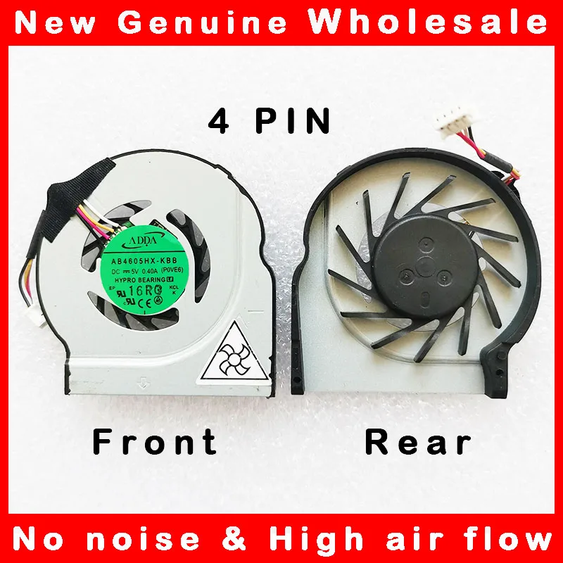 Laptop cpu cooling fan cooler radiator For ACER Aspire One 522 722 522H 722H AB4605HX-KB3 P0VE6 DC 5V 0.4A  4PIN