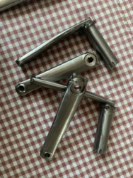 Handmade Titanium Crankset MTB Crank ARMS Immortal Ti Crank Mountain bike Crank arms Road Bike Crankset Titanium MTB Parts