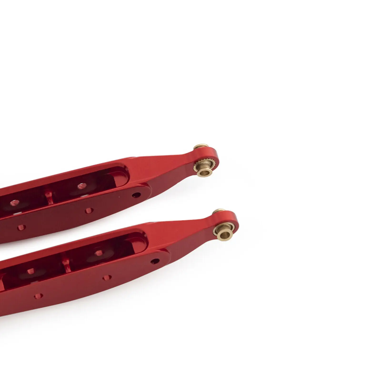 สีแดง/เงิน/สีดำตัวเลือก2แพ็คอลูมิเนียมด้านหลังท้ายแขนเปลี่ยนสำหรับ Axial 1/10 RBX10 ryft mobil RC อัพเกรด DIY อะไหล่